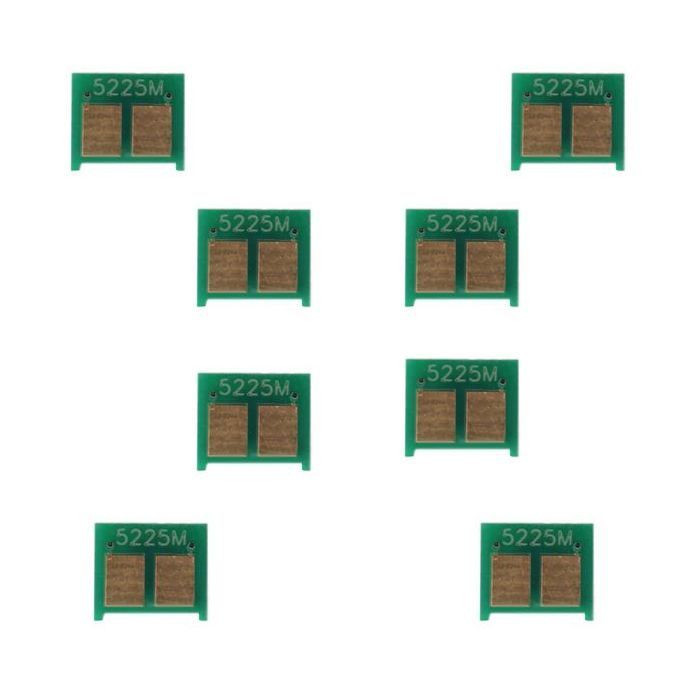 Чип для картриджа BASF HP CLJ CP5220/5225 Cyan Фото