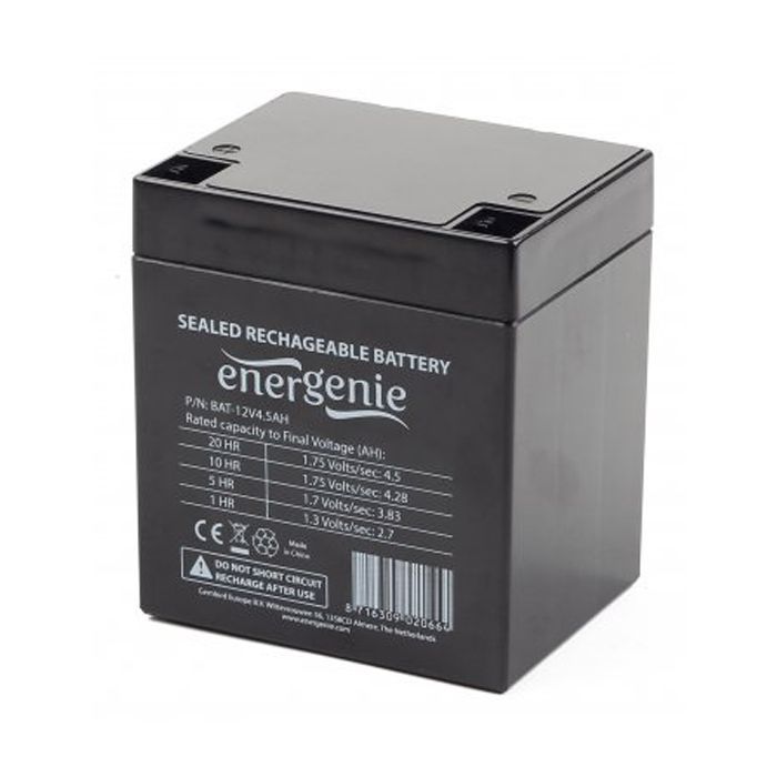 Батарея к ИБП EnerGenie 12В 4,5 Ач Фото