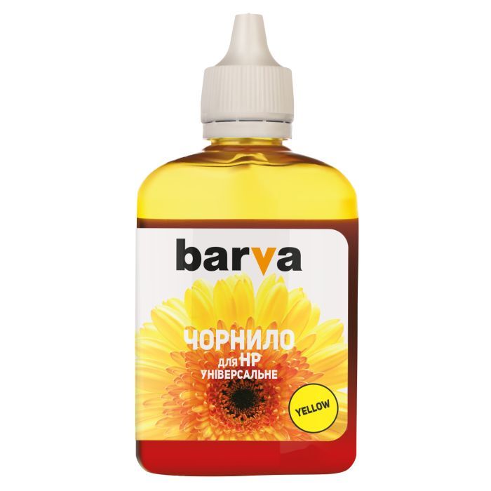 Чернила Barva HP Universal №3 YELLOW 90г Фото