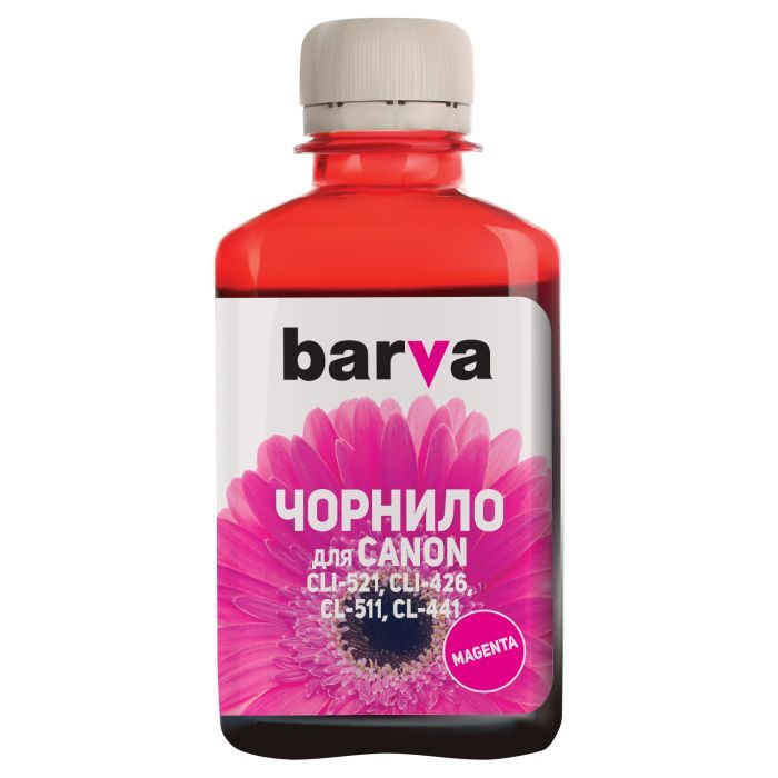 Чернила Barva CANON CLI-521/CL-511 180г MAGENTA Фото