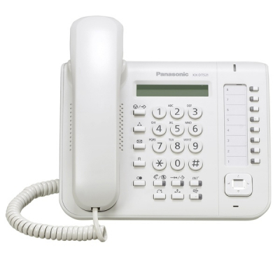 Телефон Panasonic KX-DT521RU White Фото