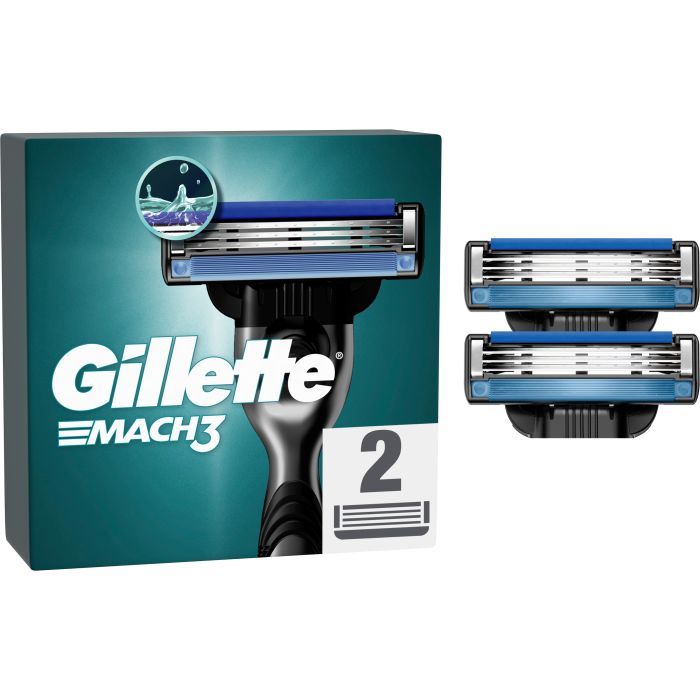 Сменные кассеты Gillette Mach3 2 шт. Фото