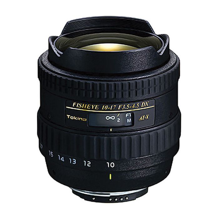 Объектив Tokina AT-X DX 10-17mm f/3.5-4.5 Fisheye (Canon) Фото