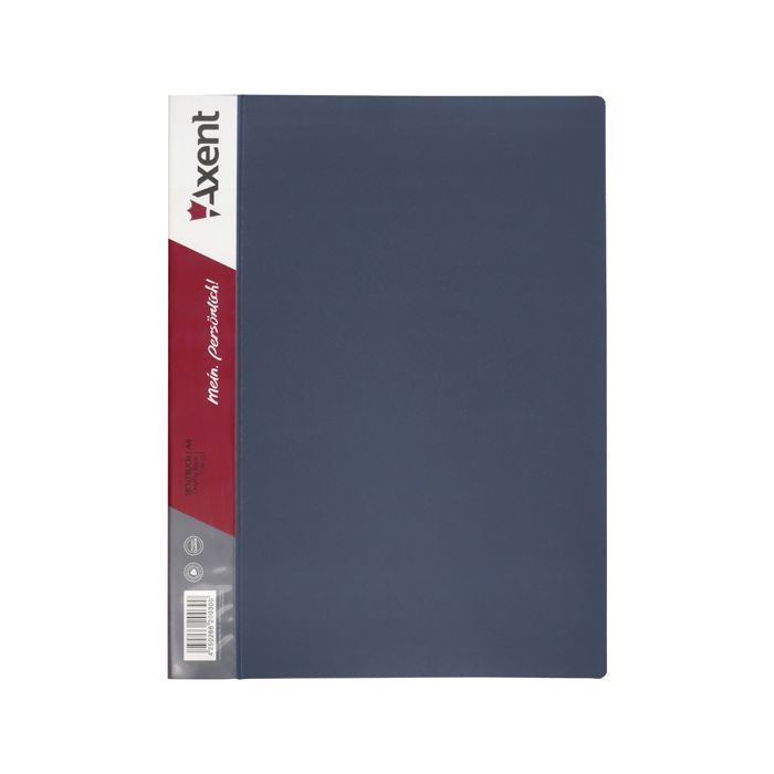 Папка с файлами Axent 30 sheet protectors, gray Фото
