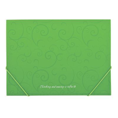 Папка на резинках Buromax А4, BAROCCO, light green Фото