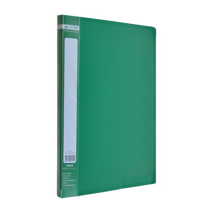 Папка с зажимом Buromax А4 JOBMAX, green Фото
