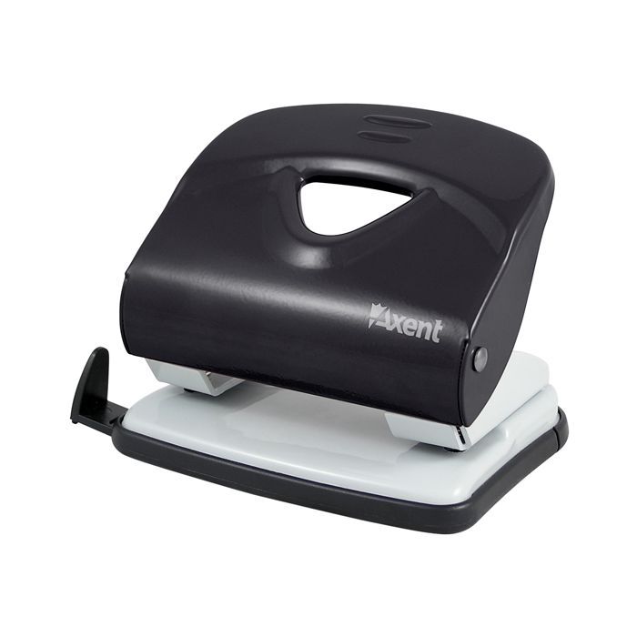 Дырокол Axent Exakt-2 metal, 30sheets, black Фото