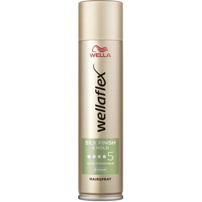 Лак для волос WellaFlex Silk Finish & Hold 5 Ultra Strong Hold 400 мл Фото