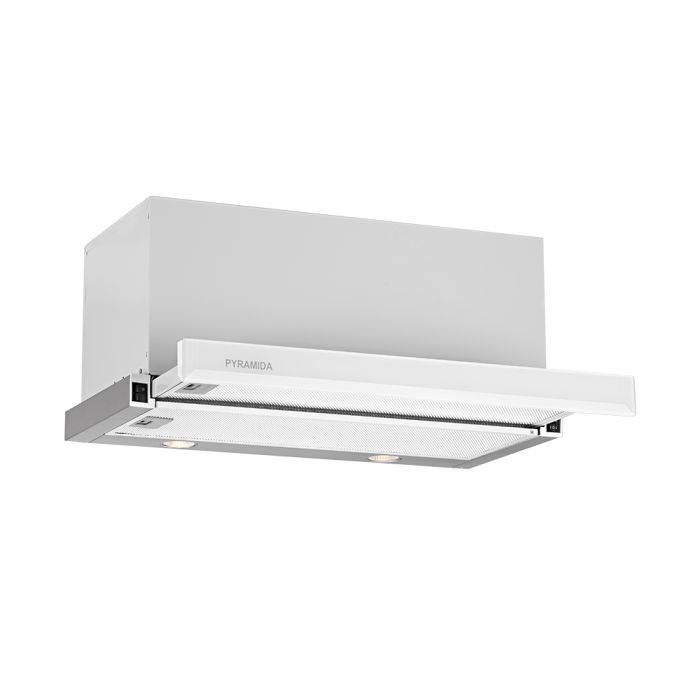 Вытяжка кухонная Pyramida TL 60 (1100) FG IX WH Фото