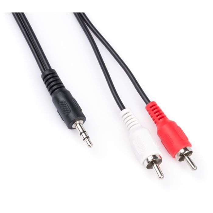 Кабель мультимедийный Vinga 3.5mm M to 2xRCA 3.0m Фото