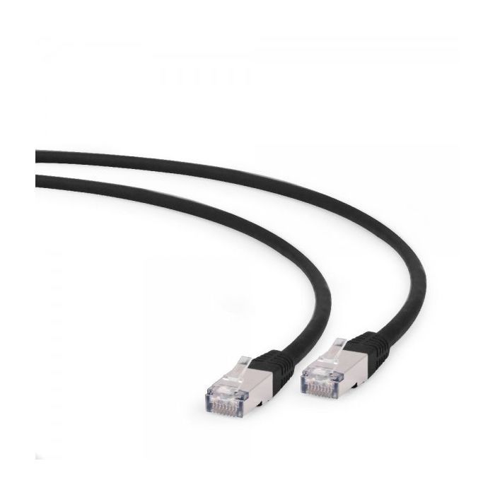 Патч-корд Cablexpert 0.25м S/FTP Cat 6A CU LSZH black Фото