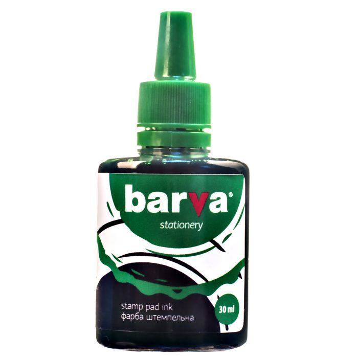 Краска штемпельная Barva 30мл, green Фото