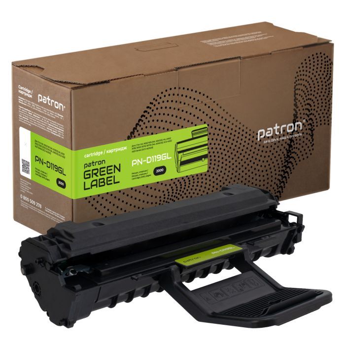 Картридж Patron SAMSUNG MLT-D119S ML-1610/ML-2010/SCX-4521 GREEN L Фото