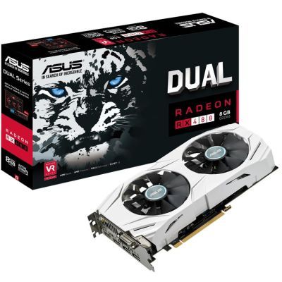 Видеокарта ASUS Radeon RX 480 8192Mb DUAL Фото