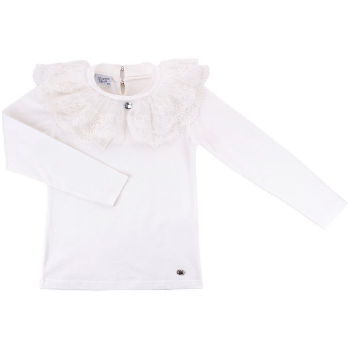 Кофта детская Breeze с оборкой из кружев Фото