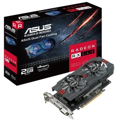 Видеокарта ASUS Radeon RX 560 2048Mb OC Фото