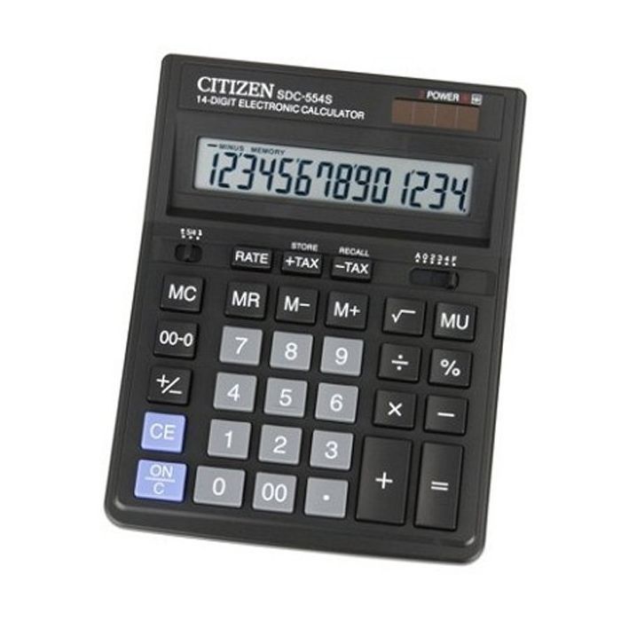 Калькулятор Citizen SDC-554S Фото