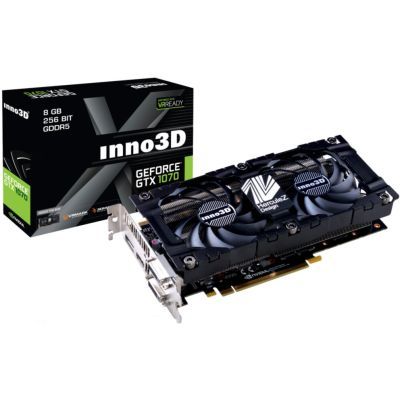 Видеокарта Inno3D GeForce GTX1070 8192Mb HerculeZ X2 V3 Фото