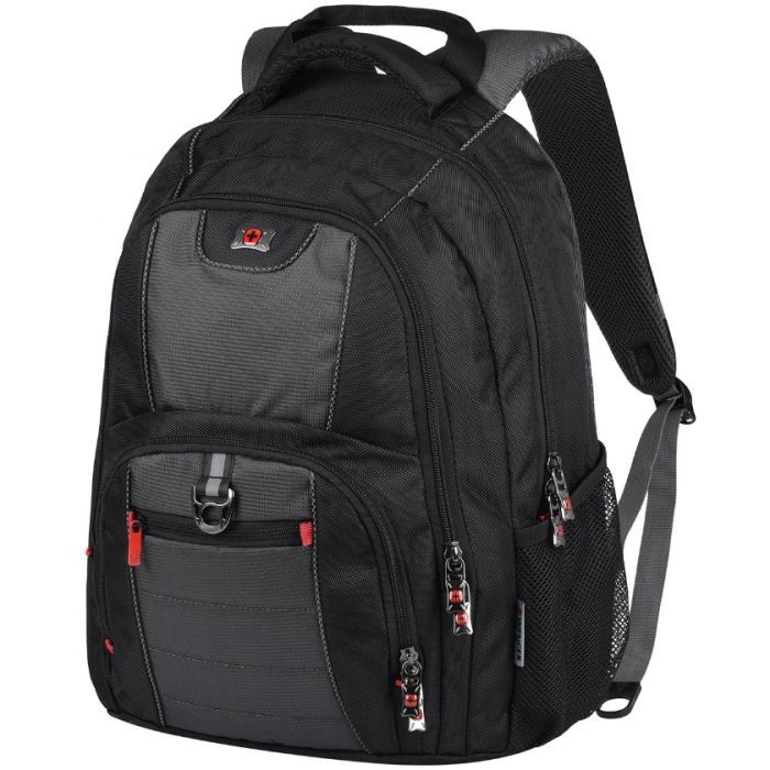 Рюкзак для ноутбука Wenger 16" Pillar Black/Gray Фото