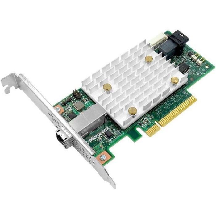 Контроллер RAID Adaptec SmartHBA 2100-4i4e Single 1xSFF-8643, 1xSFF-8644, Фото