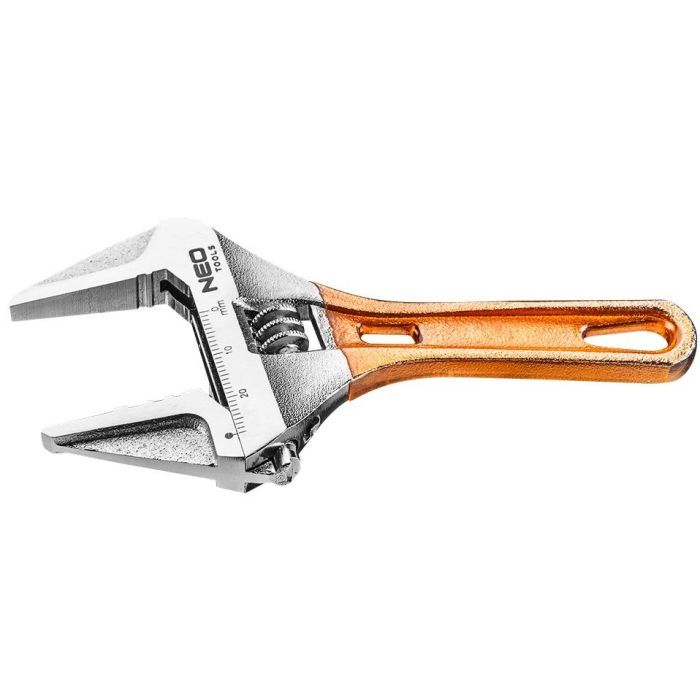 Ключ Neo Tools разводной, короткий кованный 139 мм Фото