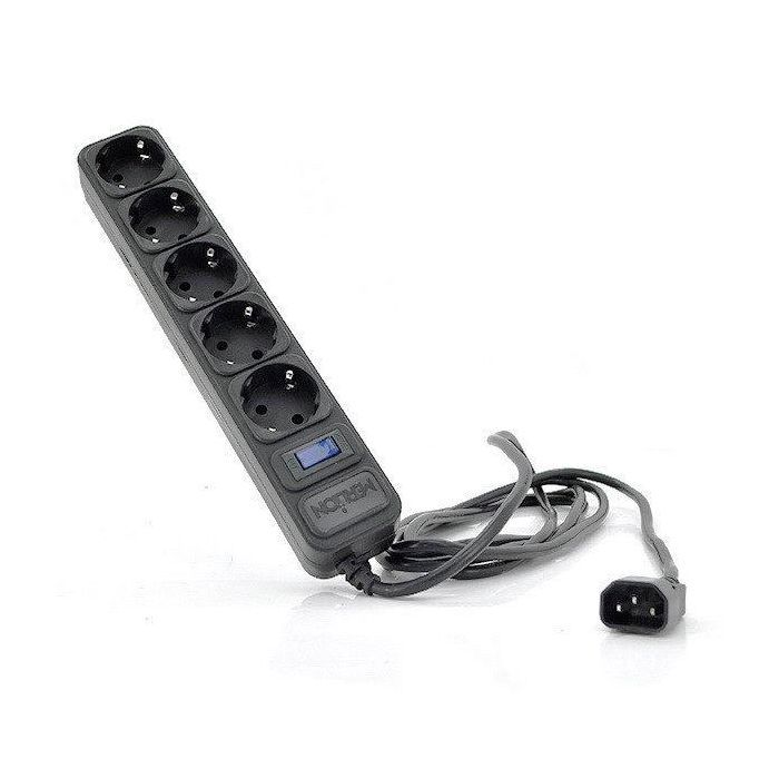 Сетевой фильтр питания Merlion 5 розеток, 4.5м, UPS Фото