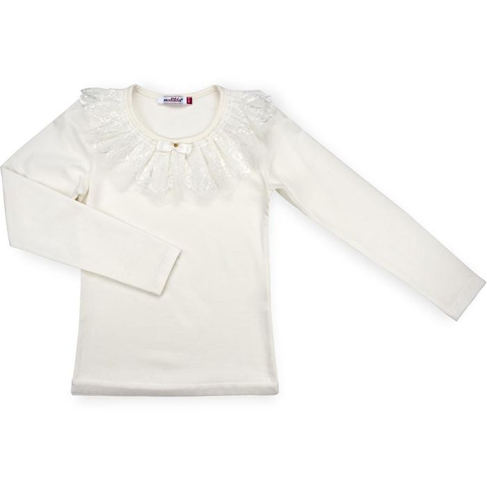 Кофта детская Matilda с кружевос кружевомм Фото