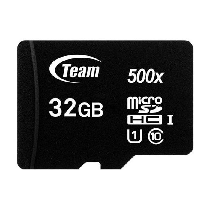 Карта памяти Team 32Gb microSDHC class 10 Фото