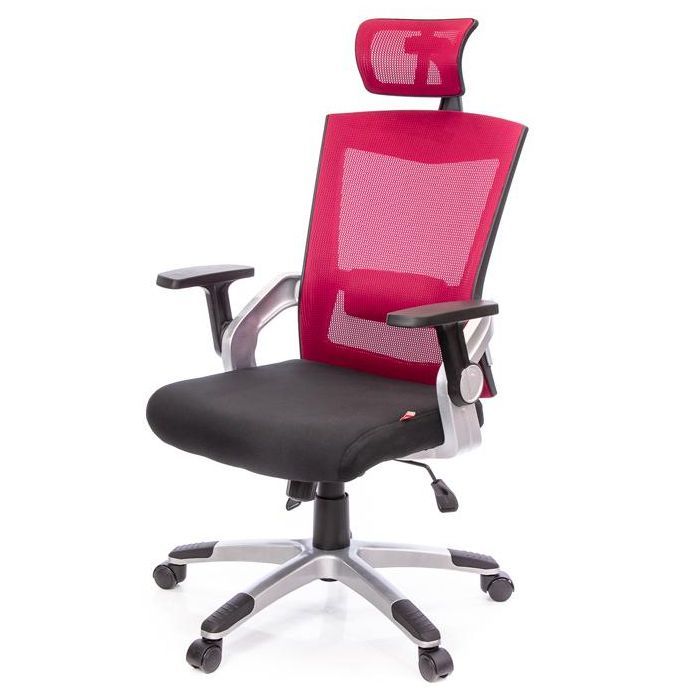 Офисное кресло Аклас Прима PL HR ANF Бордовое Фото