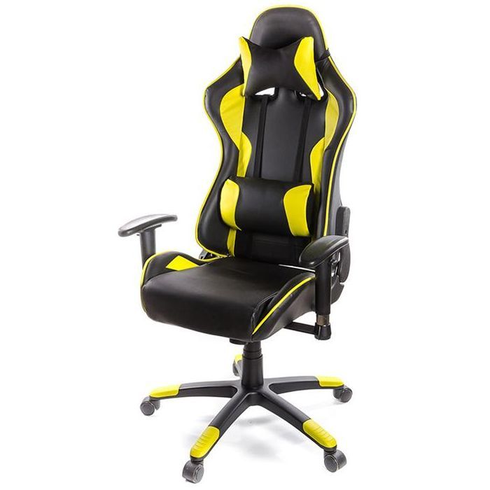 Кресло игровое Аклас Хорнет PL RL Желтое Фото