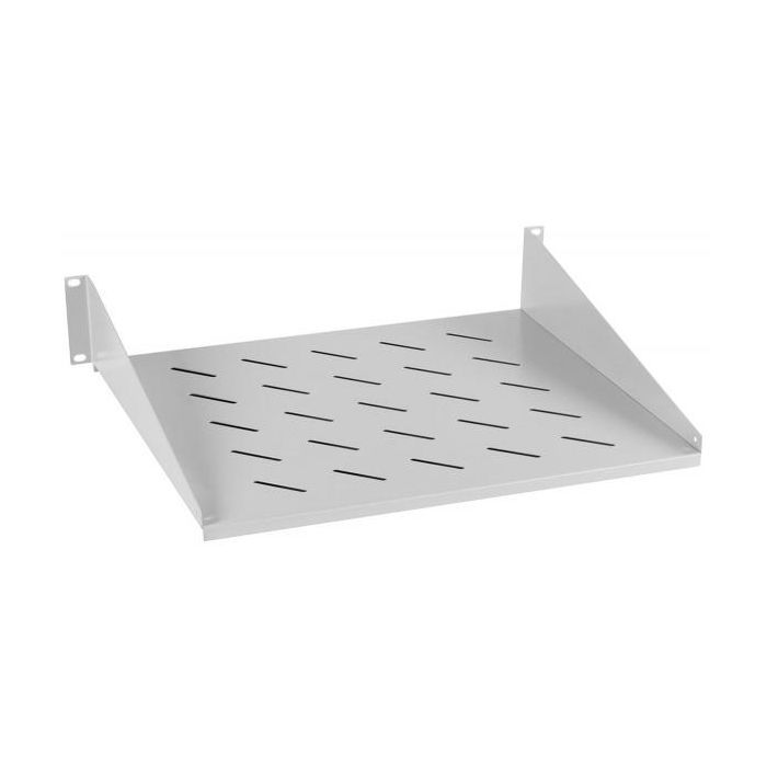 Полка 19" Hypernet 2U глуб. 400мм, цвет серый Фото