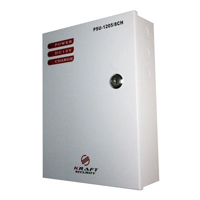 Блок питания для систем видеонаблюдения Kraft Energy PSU-1205LED/8CH Фото
