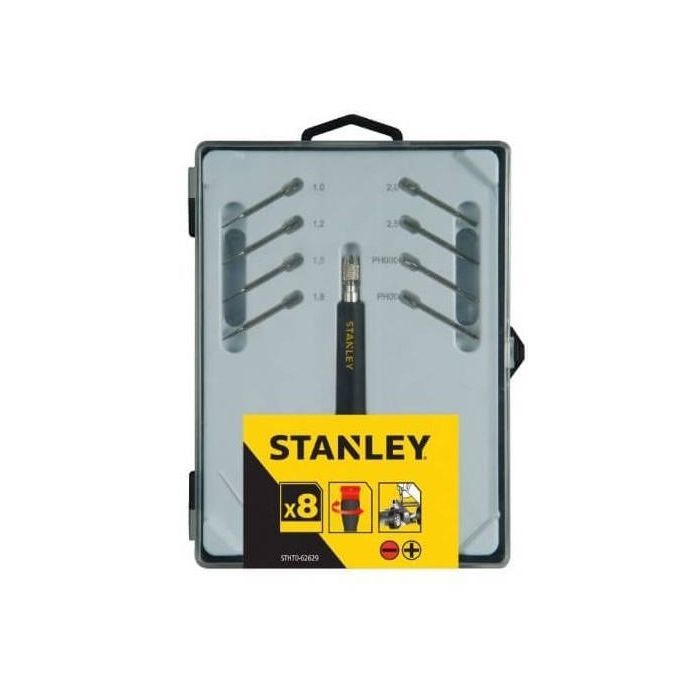 Набор отверток Stanley прецизионная + 8 сменных бит Фото