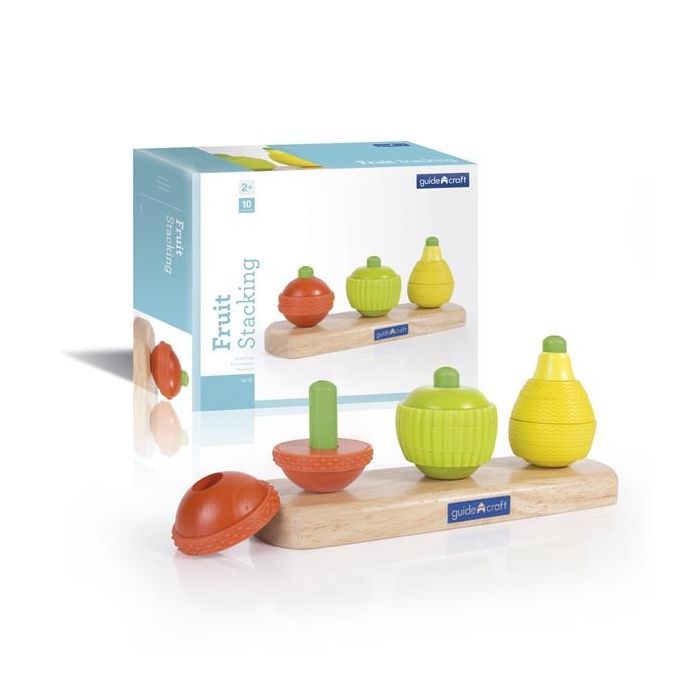 Развивающая игрушка Guidecraft Пірамідка Manipulatives Фрукти Фото