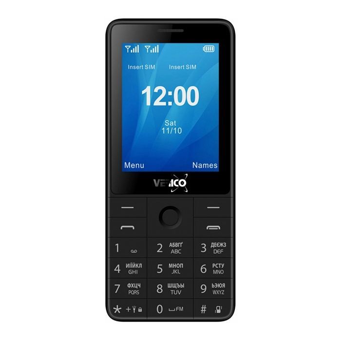 Мобильный телефон Verico Qin S282 Black Фото