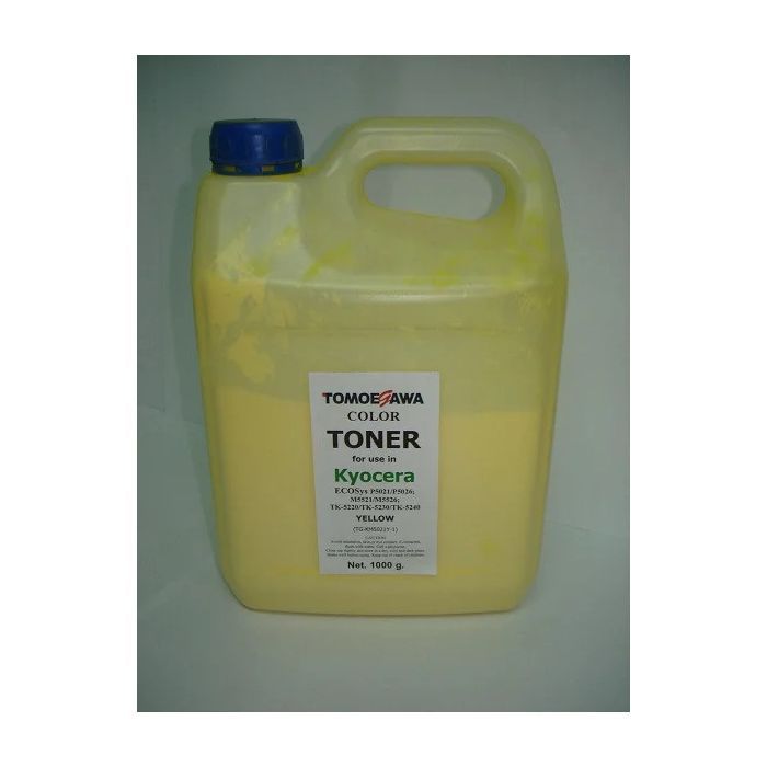 Тонер Tomoegawa KYOCERA TK-5220/TK-5230/TK-5240, 1кг Yellow Фото