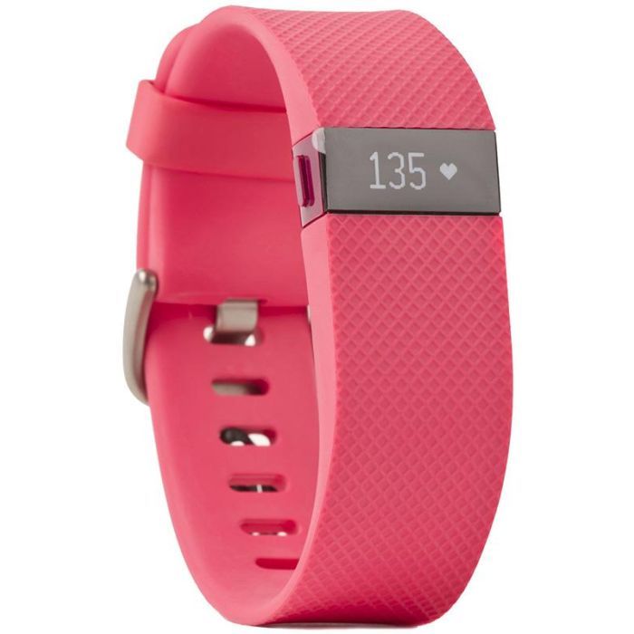 Фитнес браслет Fitbit Charge HR Large Pink Фото