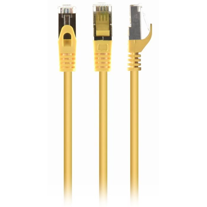 Патч-корд Cablexpert 5м S/FTP Cat 6A CU LSZH yellow Фото