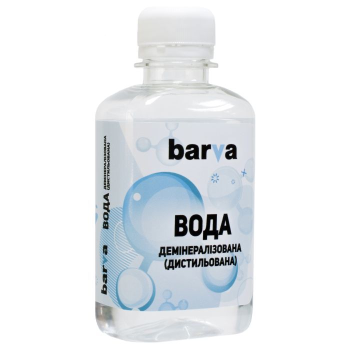 Чистящая жидкость Barva salt-free water 180 мл Фото
