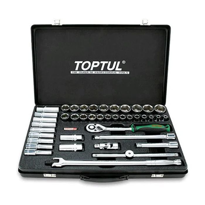 Набор инструментов Toptul комбінований 1/2" 41од. Фото