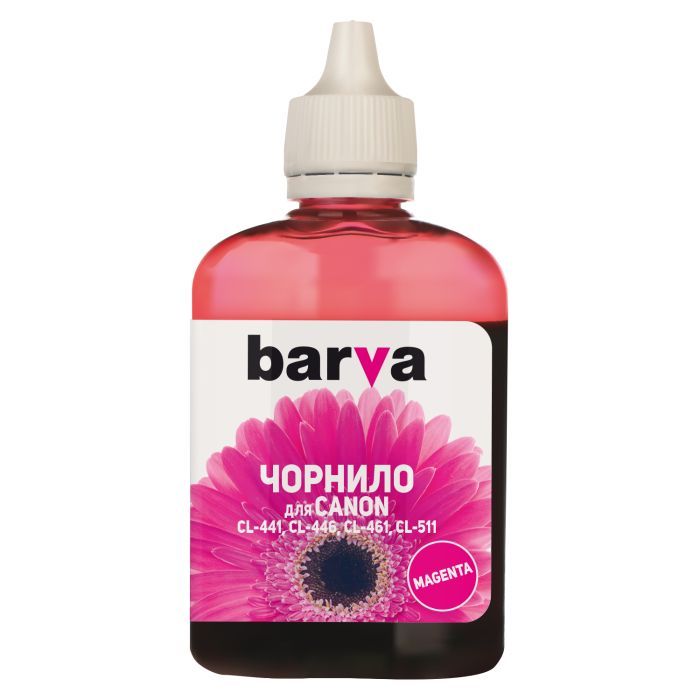 Чернила Barva CANON CL-441/CL-461 100мл MAGENTA Фото