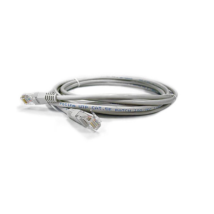 Патч-корд Kingda 5м, UTP, cat.5e, CU, 24AWG, grey Фото
