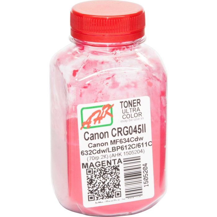 Тонер AHK Canon MF610/630, 70г Magenta Фото