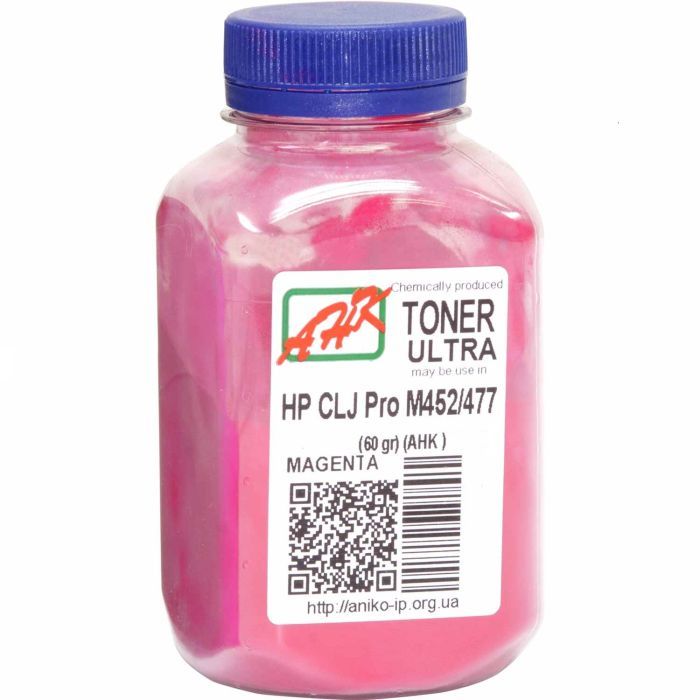 Тонер AHK HP CLJ Pro M452/477, 60г Magenta Фото