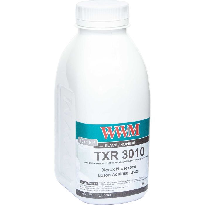 Тонер WWM Xerox Ph3010/Epson M1400, 30г Фото