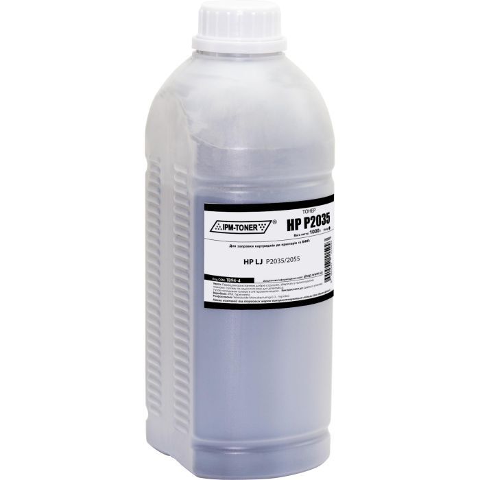 Тонер IPM HP LJ P2035/2055, 1000г Black Фото