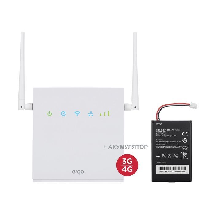 Маршрутизатор Ergo R0516 w/battery Фото