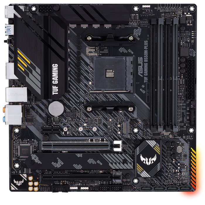 Материнская плата ASUS TUF GAMING B550M-PLUS Фото