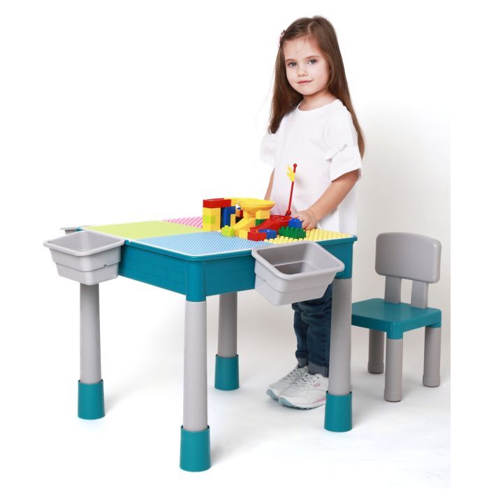 Детский стол Microlab Toys Конструктор Игровой Центр + 1 стул Фото 6