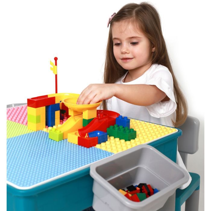 Детский стол Microlab Toys Конструктор Игровой Центр + 1 стул Фото 7